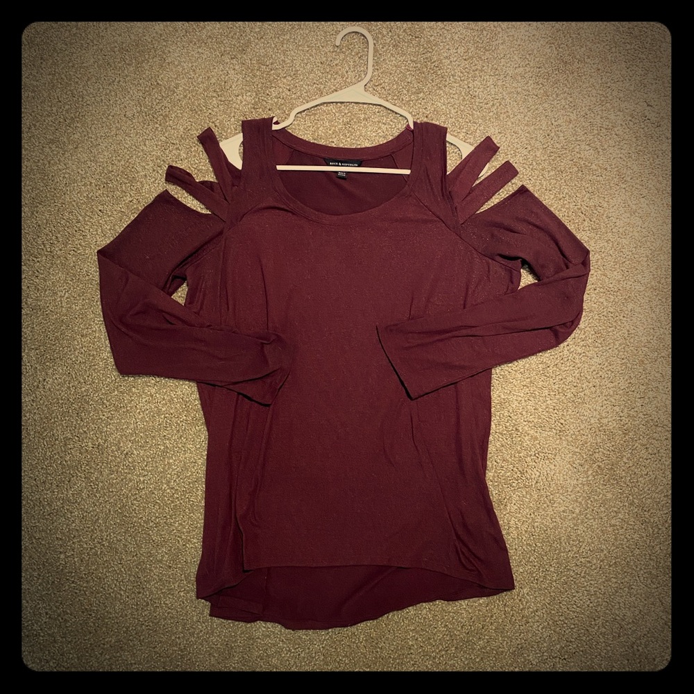 Rock Republic Cold Shoulder top